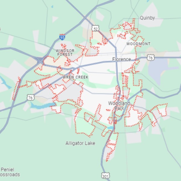 florence sc map