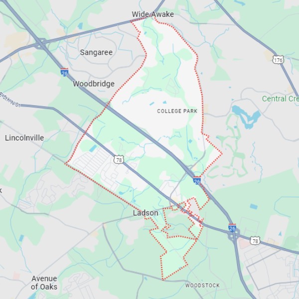 ladson sc map