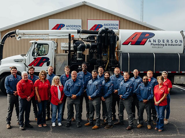 Anderson Plumbing and Industrial personnel